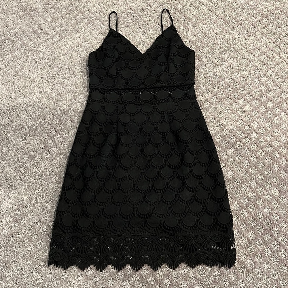 black dress